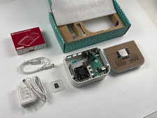 Raspberry Pi 4 B 4GB RAM SEALED with HAT, Aluminum case, Adapter, 32GB MicroSD