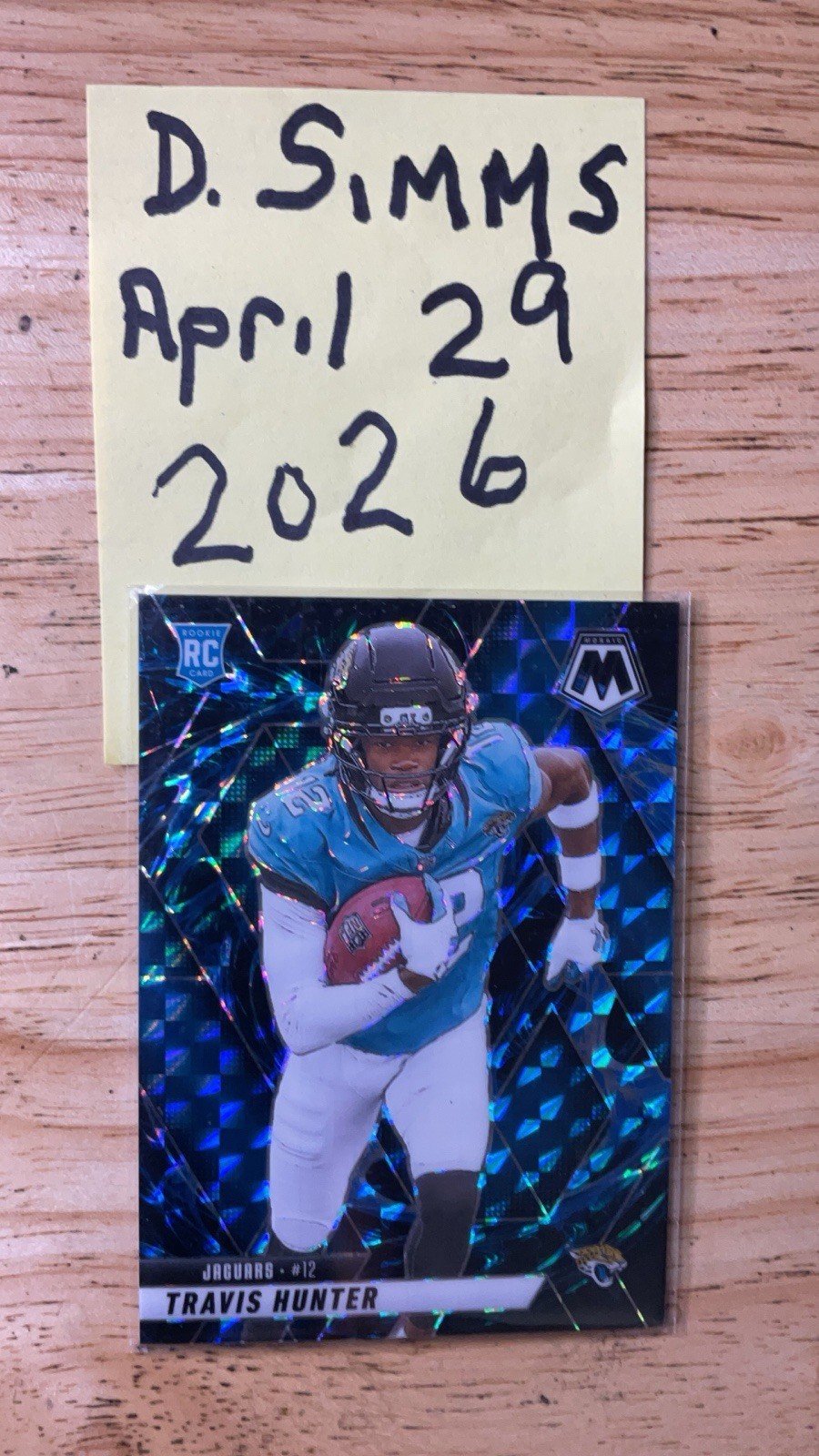 2025 Panini Mosaic - Rookies Travis Hunter #301 Genesis Mosaic Prizm (RC)