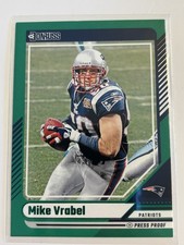 2024 Donruss #97 Mike Vrabel Press Proof Green New England Patriots