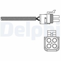 Lambdasonde Sensor Abgassteuerung Delphi ES20290-12B1 FüR Renault Espace Laguna
