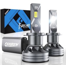 FAHREN H7 LED Headlight Bulb 600 Brighter 6500K White High/Low/Fog Beam 10Years