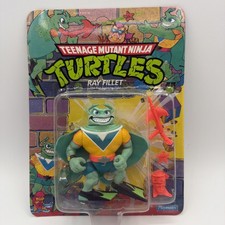 1990 TMNT Playmates Teenage Mutant Ninja Turtles Ray Fillet sealed unpuched