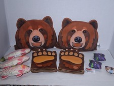Melissa  Doug Yellowstone Grizzly Bear Game Play Set Soft Pieces