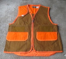 SafTbak Orange and Brown Utility workwear Vest Size Large 46ins Chest