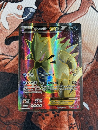 Tyranitar EX (91 Full Art) 91/98 XY - Ancient Origins Holo