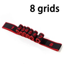 Fitness Resistance Band For Stretching And Yoga, 8 Loops Elastic Exercise Bands 