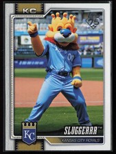 2026 Topps #M-9 Sluggerrr Mascots Kansas City Royals NM