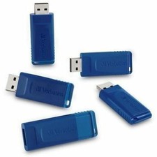 16GB USB Flash Drive 5pk Blue