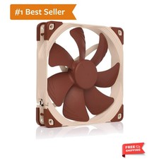 Quiet Fan, 4-Pin 140mm, Brown
