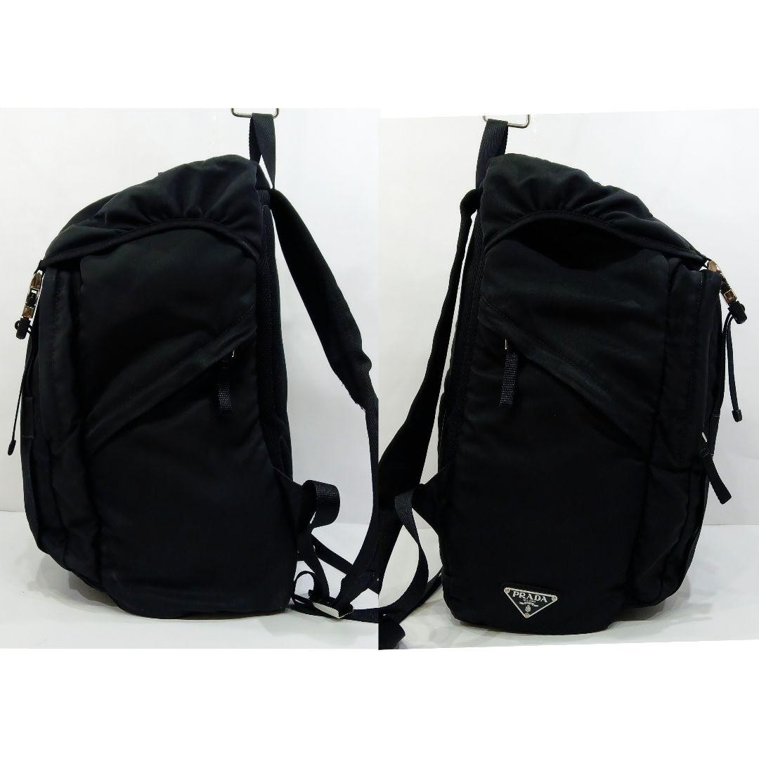 Prada Rucksack Backpack Nylon Large Capacity Blac… - image 3