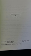 White Men Can't Jump - 1991 Shooting Draft Script by Ron Shelton