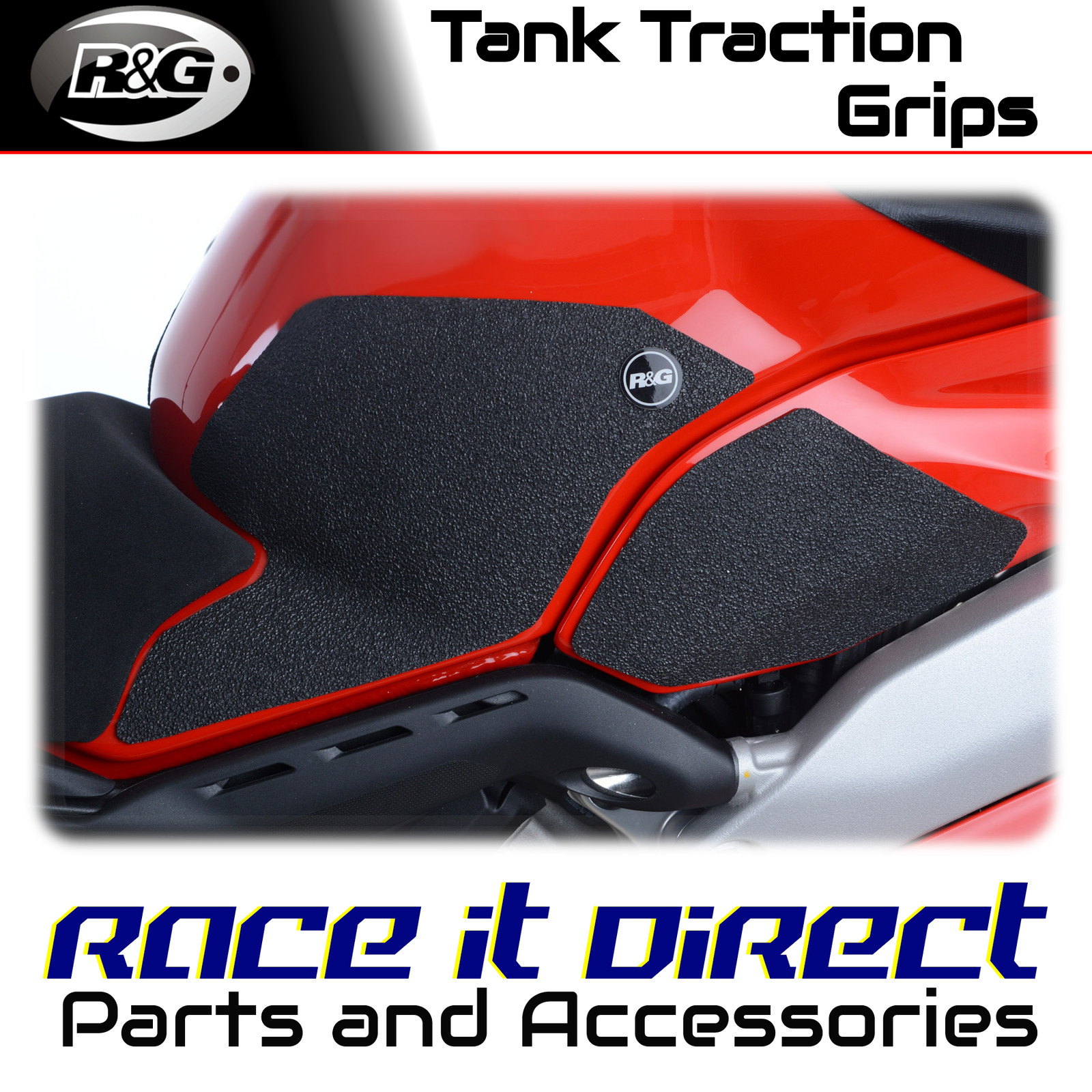 Tank Traction Grips for Ducati Panigale V4 Speciale 2018 R&G