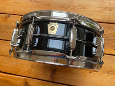 Tamburo rullante Ludwig Black Beauty 14" x 5" - vintage anni 80 - LB416 - bellissimo!