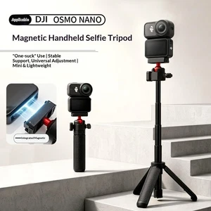 Mini Trépied en selfie magnétique extensible pour DJI OSMO Nano Action6