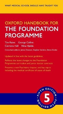 Oxford Handbook for the Foundation Programme - 9780198813538