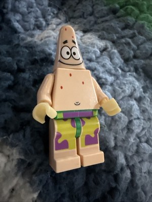 Lego Spongebob Patrick Star Minifigure Krusty Krab Bob See Hands