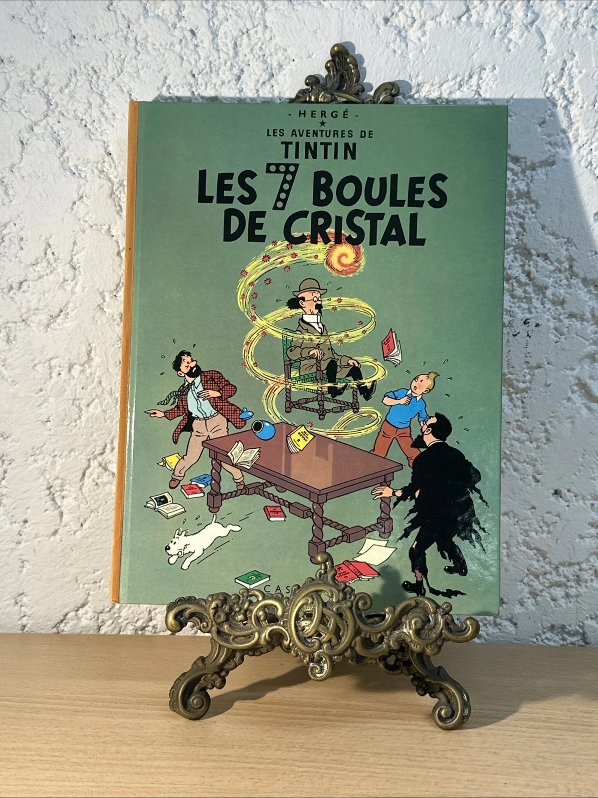 BD Les Aventures De Tintin Les 7 Boules De Cristal  Hergé Casterman 1947