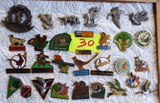 Lot de pin's chasse chasseur gibier nature 7