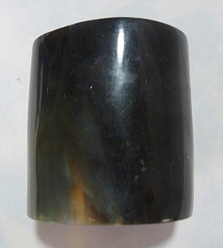 BIG!!! 3" Wide Polished Polished Natural Horn Cuff Bracelet