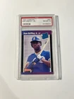 1989 Donruss Rated Ken Griffey Jr PSA 8 Rookie RC