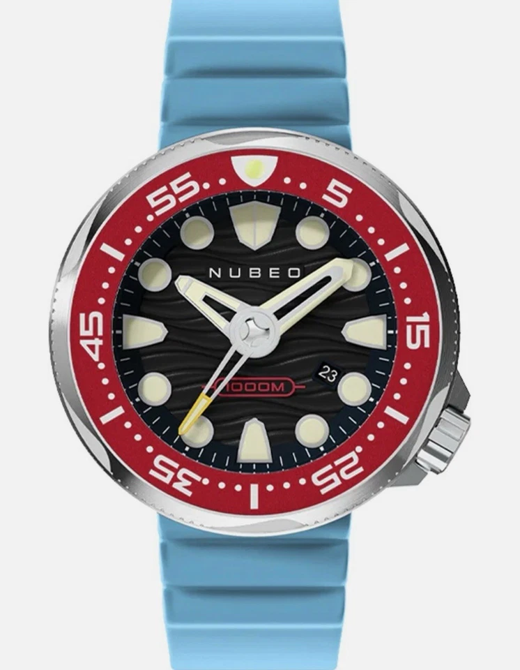 Reloj Hombre Nubeo NB-6102-01 Ventana Automático Limitado 50mm 100ATM Foto 3 de 4