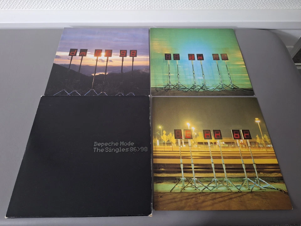 DEPECHE MODE original remastered Vinyl 3LP The Singles 86 98 (1998 Mute UK) Foto 3 de 3