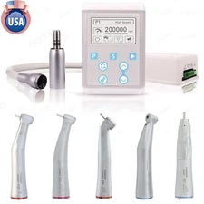COXO C PUMA Dental Electric Motor Handpiece LED NSK 1:5 Contra Angle Fiber Optic