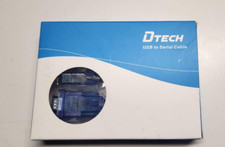 DTech USB To Serial Cable 4ft