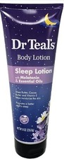 Dr Teal's Body Lotion, Sleep Lotion with Melatonin  Essential Oils, 8 fl oz