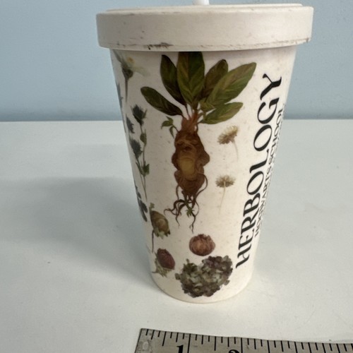 Herbology Hogwarts School Tumbler made from Bamboo Fiber NEW (Some marks) Drink - Picture 11 of 16