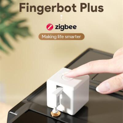 AUBESS Tuya Zigbee Fingerbot Plus Smart Schalter Taste Drücker Smart Home Timer