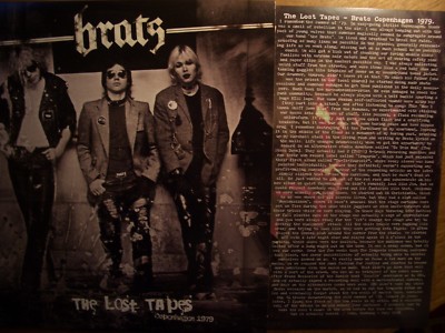 danish PAERE PUNK cult 1979 BRATS ''lost tapes-LP''  sods/KLICHE/slim/LOST KIDS