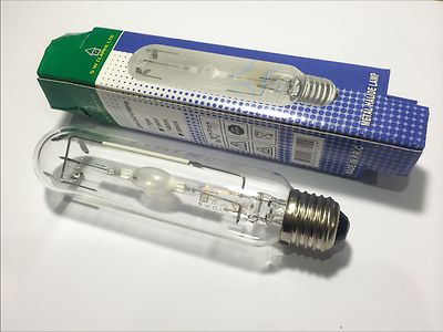 5er PACK PREMIUM LONG LIFE METALLDAMPF RÖHRENLAMPE 150W E27 KAPPE 6000K TAGESLICHT