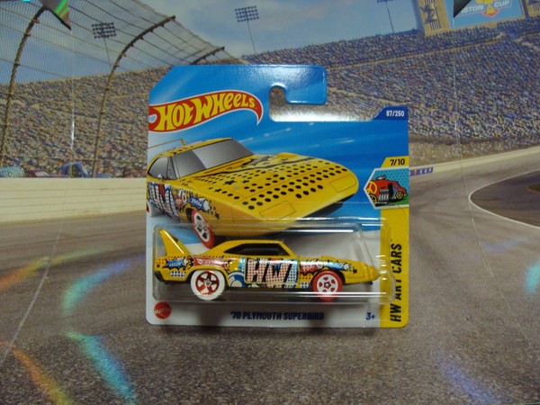 Hot Wheels ´70 Plymouth Superbird / 2025 Hw Art Cars 7/10 Ovp/Neu 1:64-image
