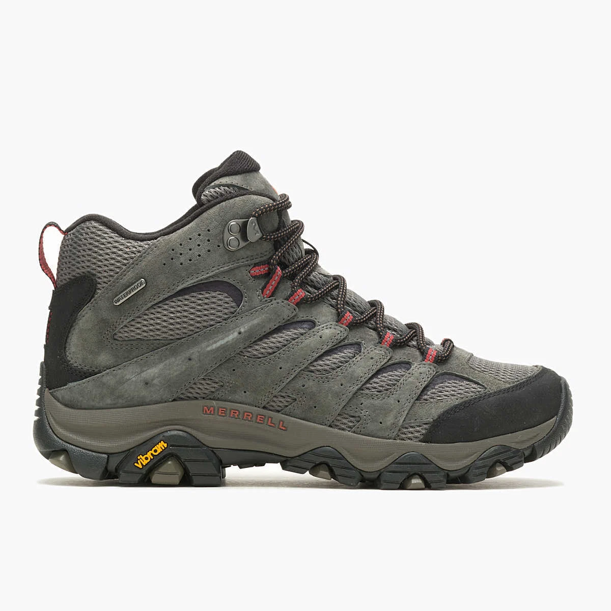Merrell Wildwood Hiking Boots‎ Mens Sz 8.5 Granite Grey Waterproof Suede J068029 Amazon.com | Merrell Men main image 2