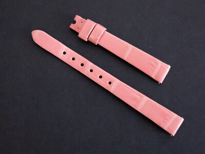 Van Cleef & Arpels Pink Alligator Strap 10.5mm for Sweet Charms 21mm OEM New !