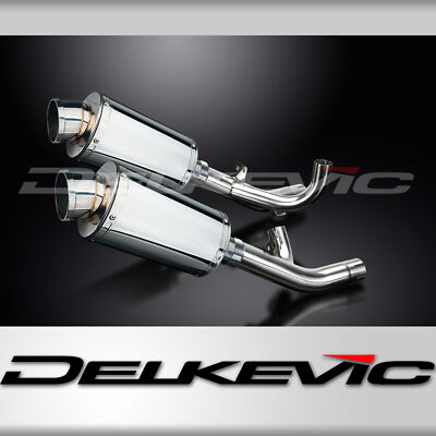 Yamaha VMAX 1700 2009-2020 Slip On 9'' Oval Stainless Exhaust Muffler Kit