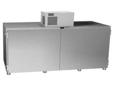 Fassbierk&uuml;hler verzinkt f&uuml;r 10 F&auml;sser 2300 x 995 x 1140mm Fassvork&uuml;hler Fassbox
