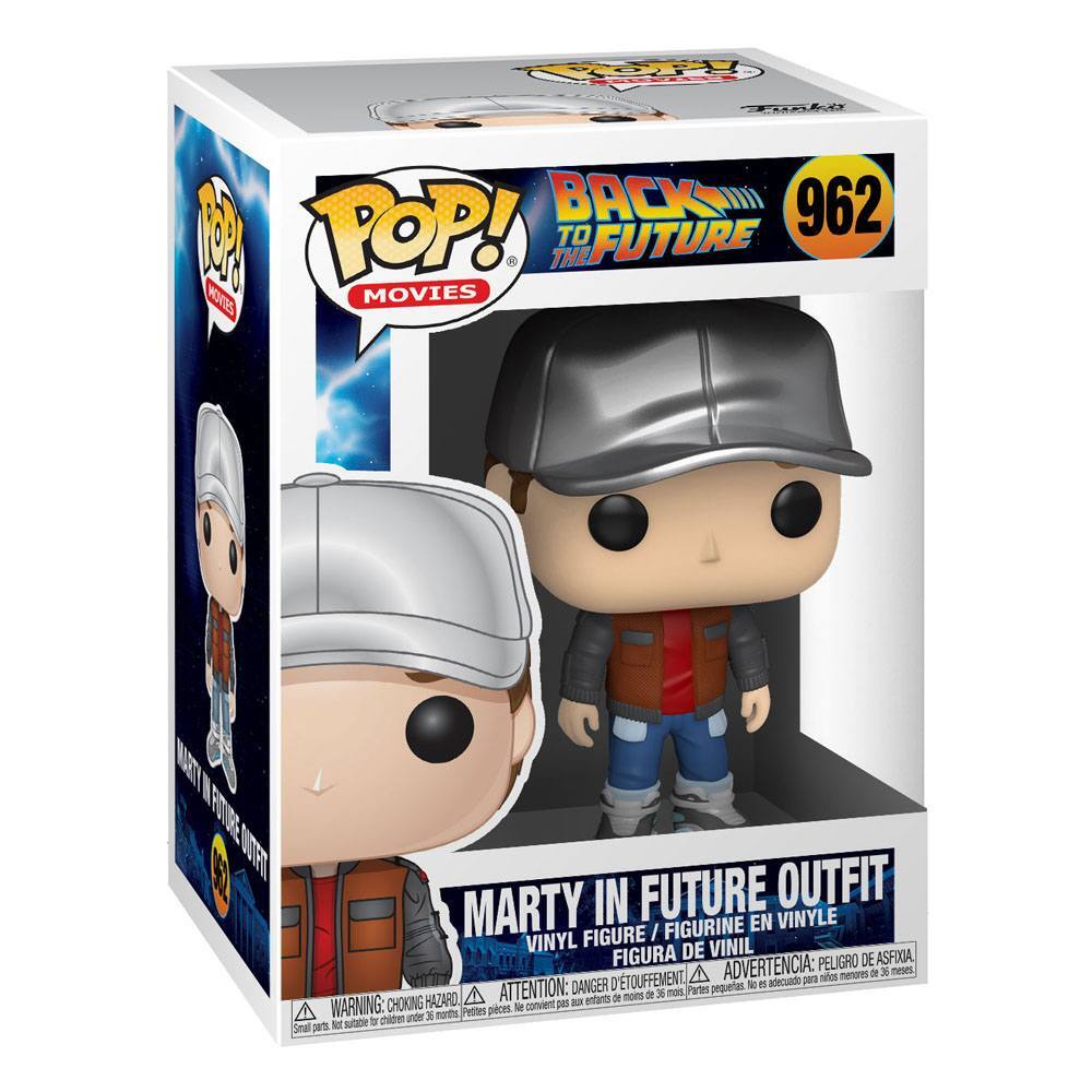 Conjunto Marty In Future - ¡Funko Pop De Regreso Al Futuro! Figura De Vinilo