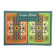 Gustav Klimt Playing Swap Cards Double Deck Poker Size Art Pomegranate Comm