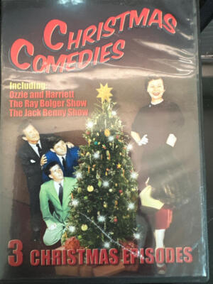 Christmas Comedies - 3 Christmas Episodes (DVD, Full Screen, B&W) NEW