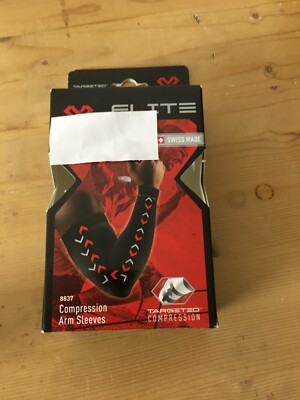 McDavid 8837 COMPRESSION ARM SLEEVES Armlinge Paar schwarz M