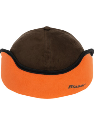New! Blaser Cap Suede Dark Brown - Insulated