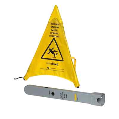 Warnschild POP UP Rutschgefahr faltbar Aufsteller 53,5cm Neu