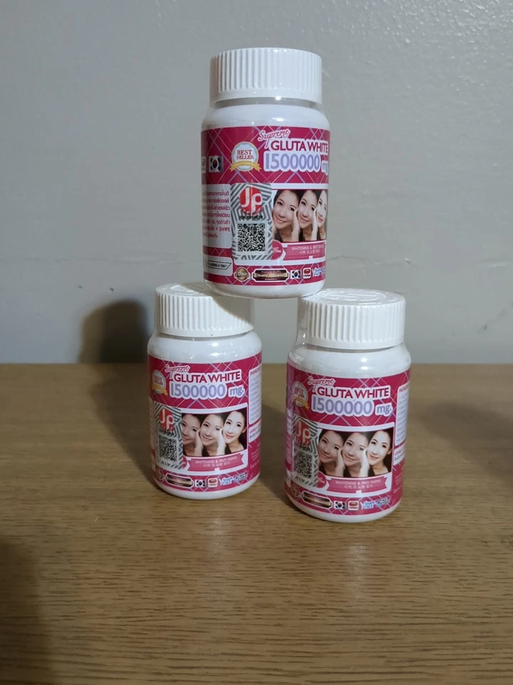 3 Bottle Supreme Gluta White 1500000Mg Whitening Softgel 30pc - Image 3 of 4