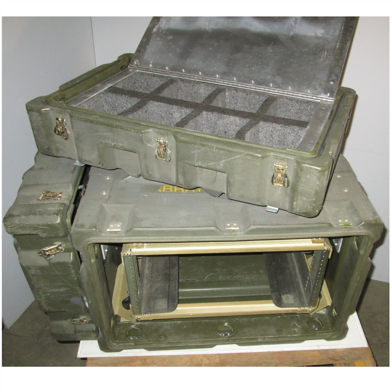 Rackmount 05U x24 Zero Warrior Lid Compartment Rack Shock Shockmount ...