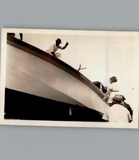 Antique 1940's Getting Ready to Go Boating - Black & White Photography Photos