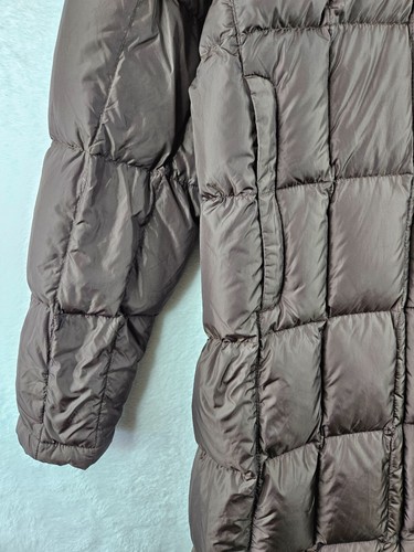 The North Face Womens Brown Metropolis Parka Goose Down Puffer Coat Size Small S - Picture 6 of 18