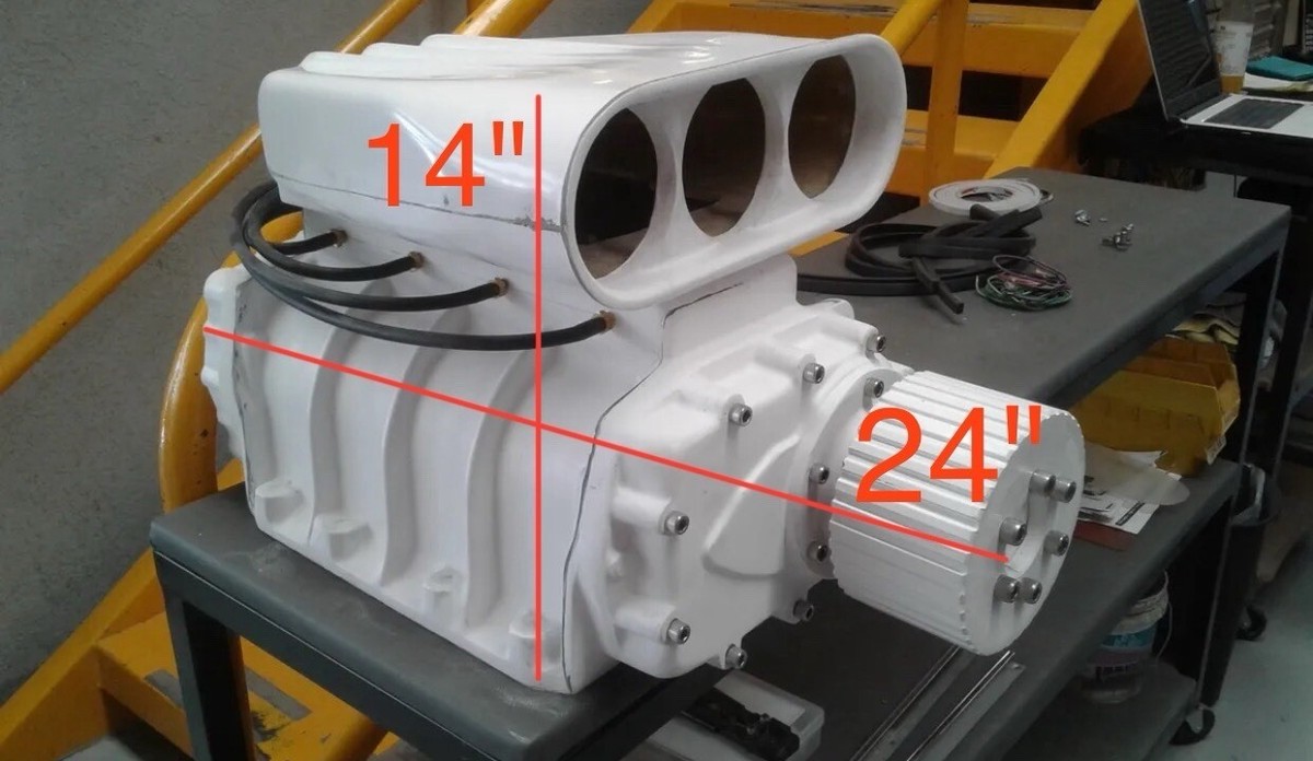 6-71 supercharger/Blower replica Prop wall art man cave hot rat
