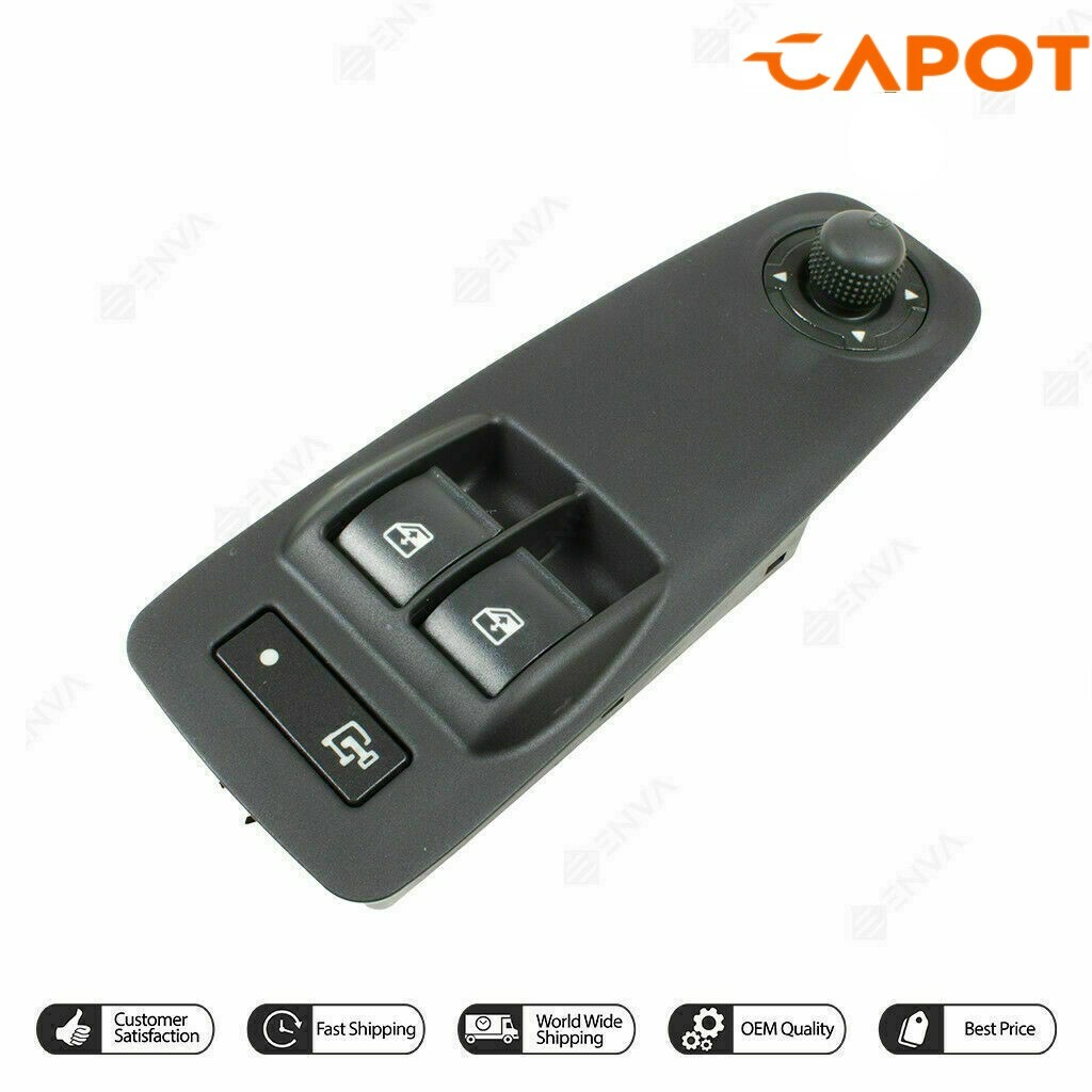Fiat Ducato 2007-13 Commutateur de fenêtre avec ajusteur de rétroviseur735421714